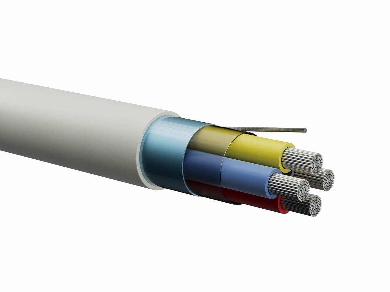 Fast Cat. Cavo Di Allarme / Cavo Di Sicurezza - Rivestimento In PVC, Non Schermato - UL Listed